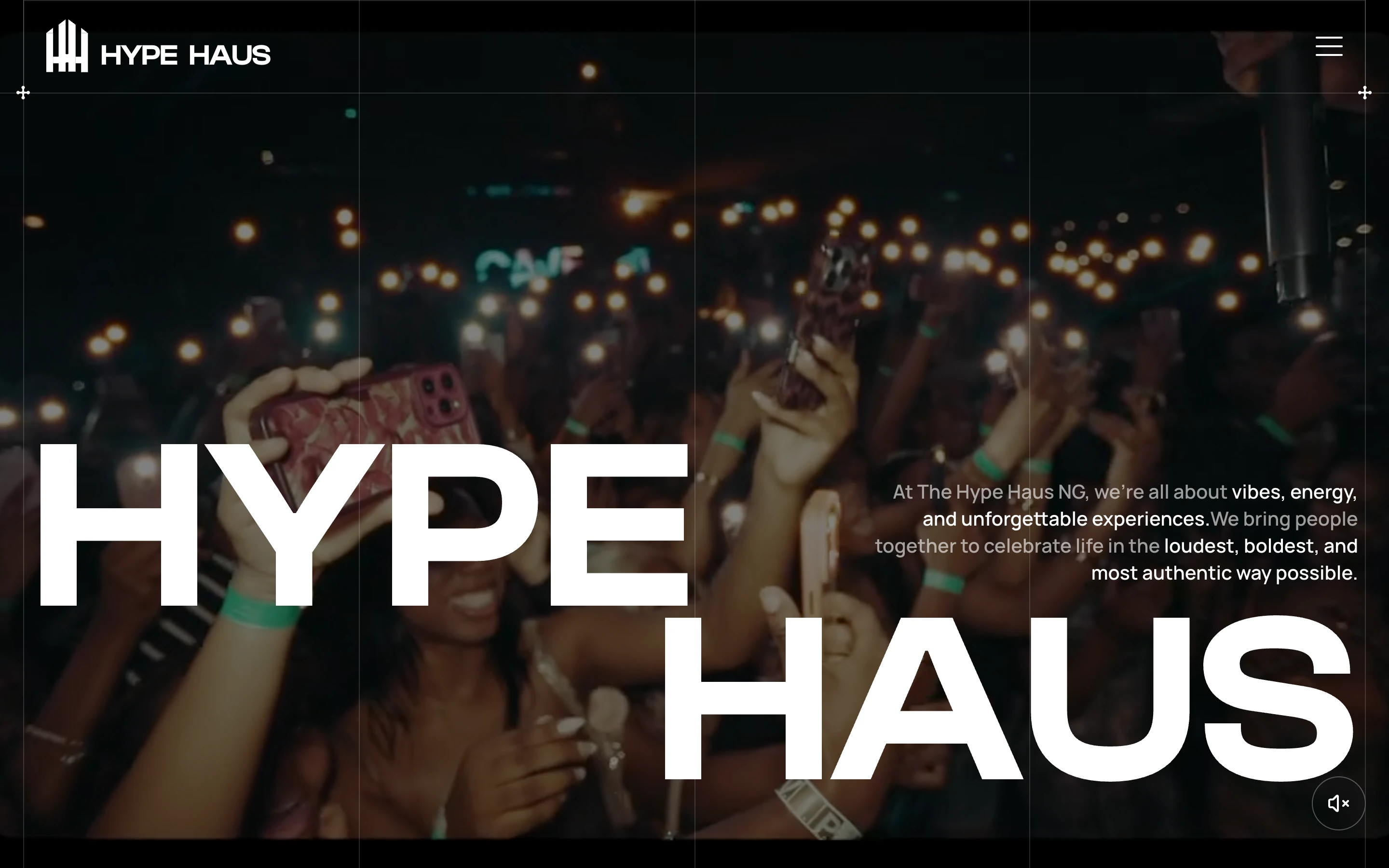 Hype Haus homepage