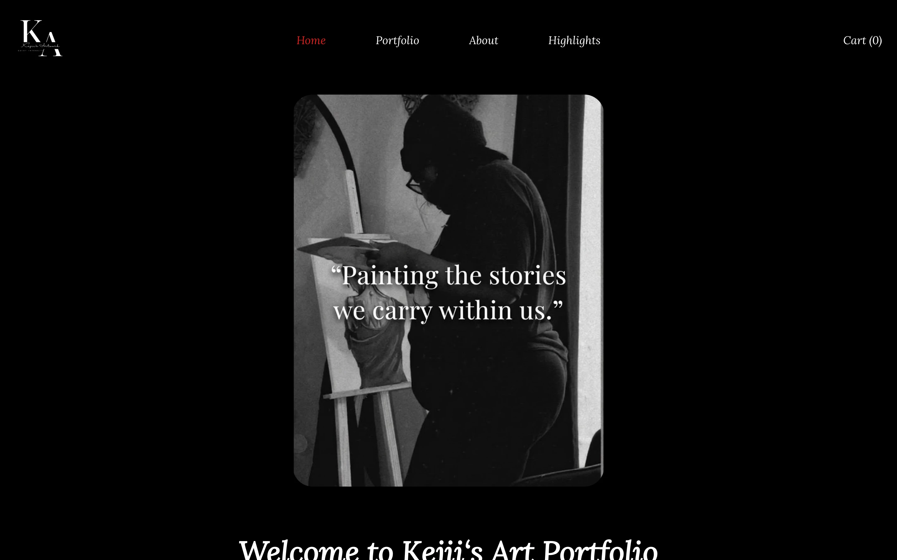 Kejii's Art homepage