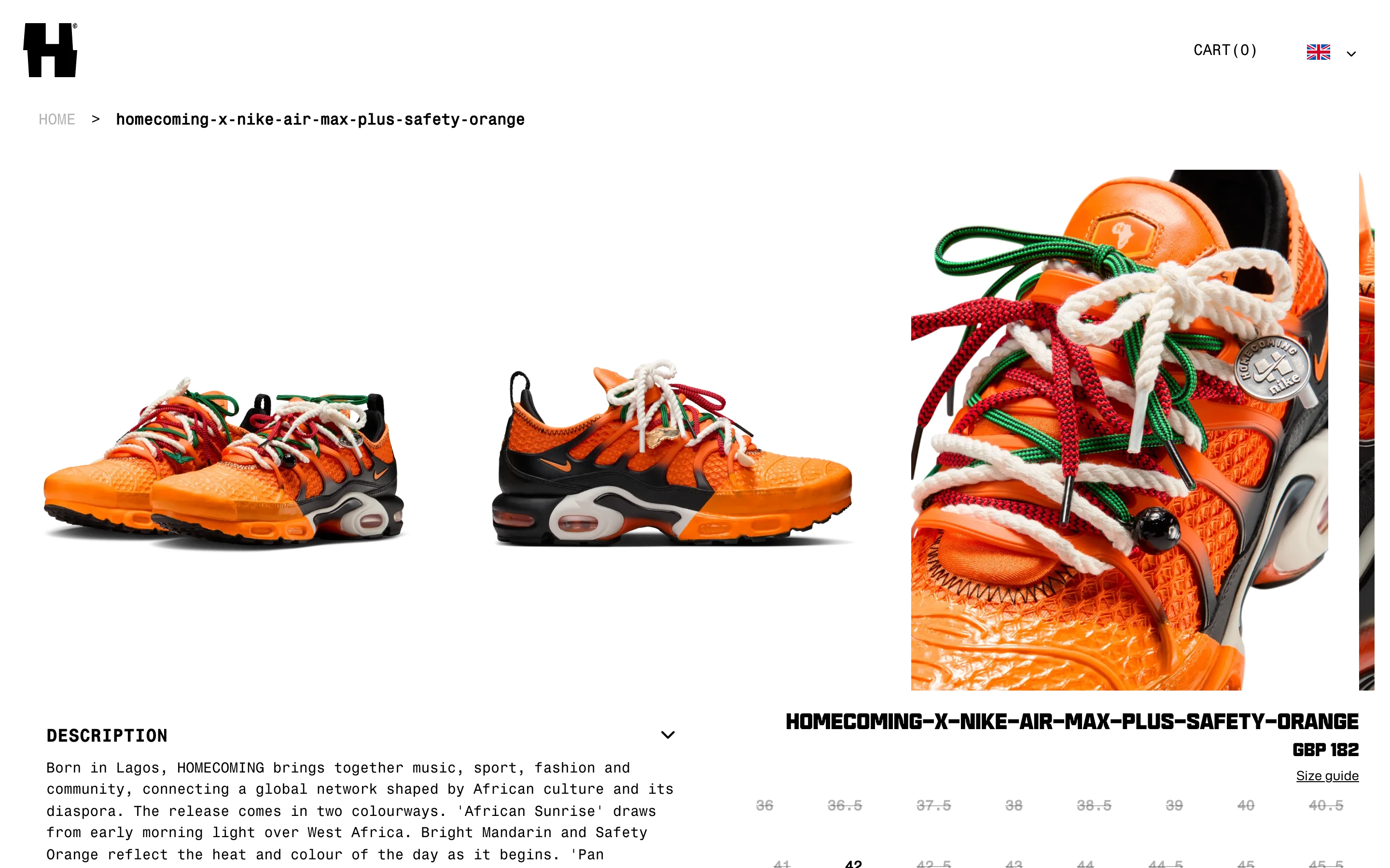 Shop · Homecoming x Nike Air Max Plus
